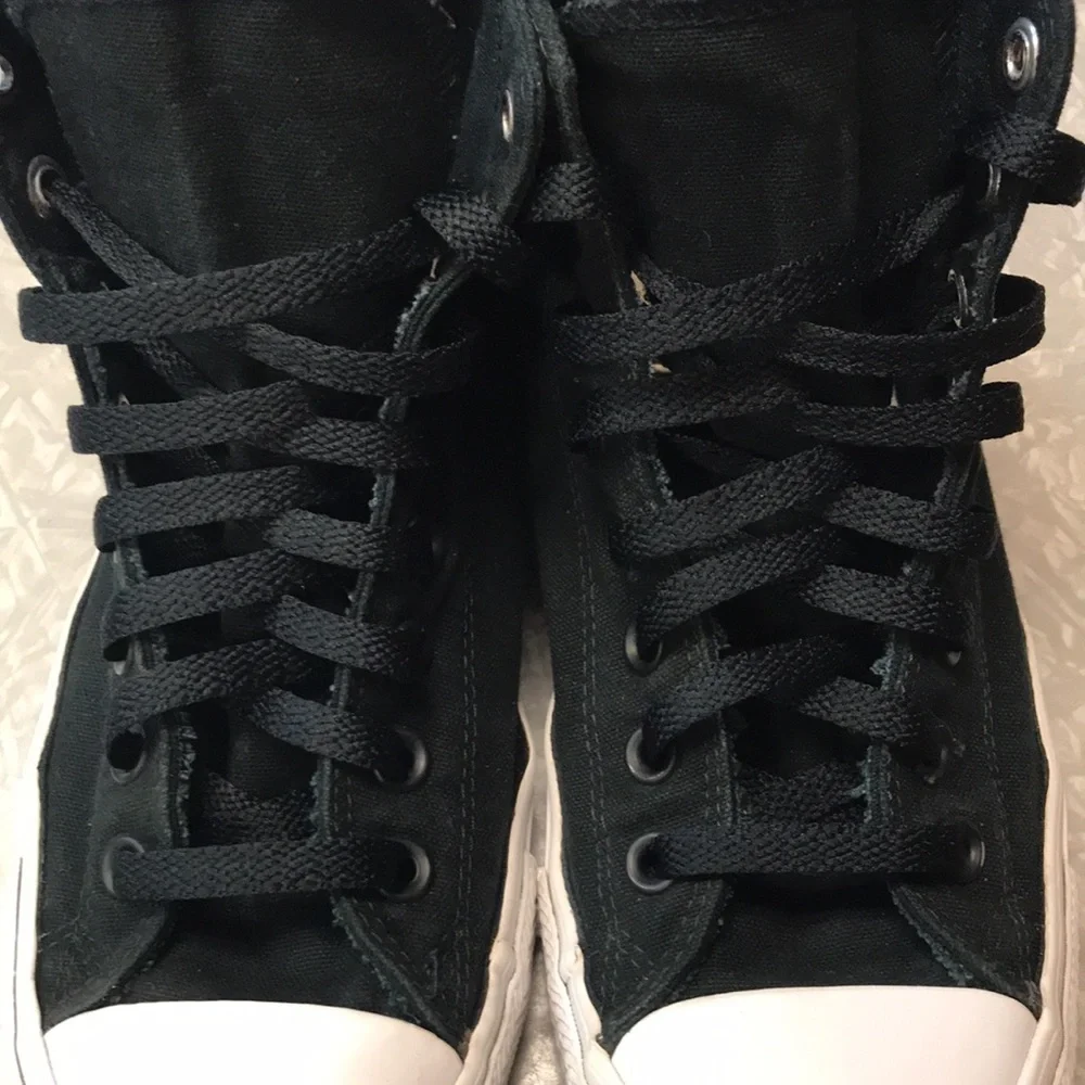Converse Black High-Top Sneakers - Picture 4 of 9
